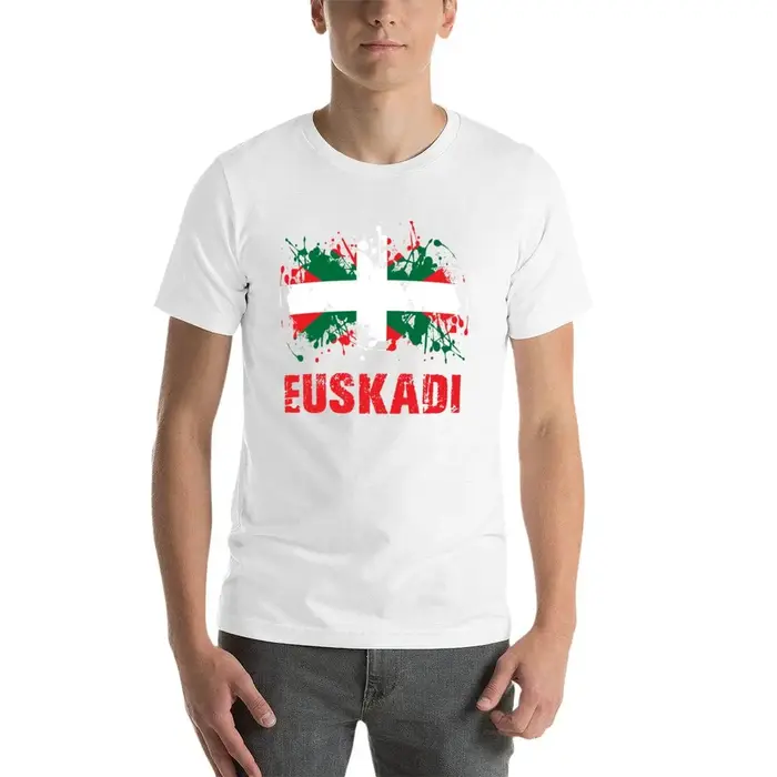 Pays basques et Euskadi pour les amateurs de pays basques T-Shirt homme T-Shirt coton T-Shirt