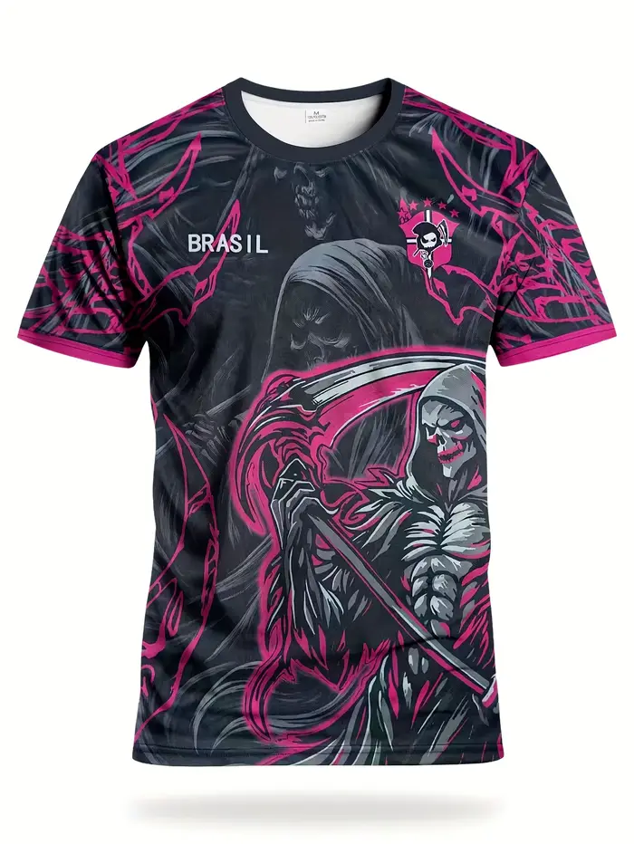 T-shirt de football du Brésil pour hommes et femmes