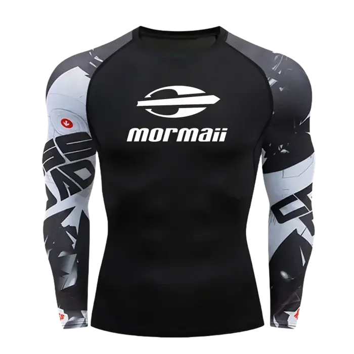 T-shirt de compression à manches longues pour homme