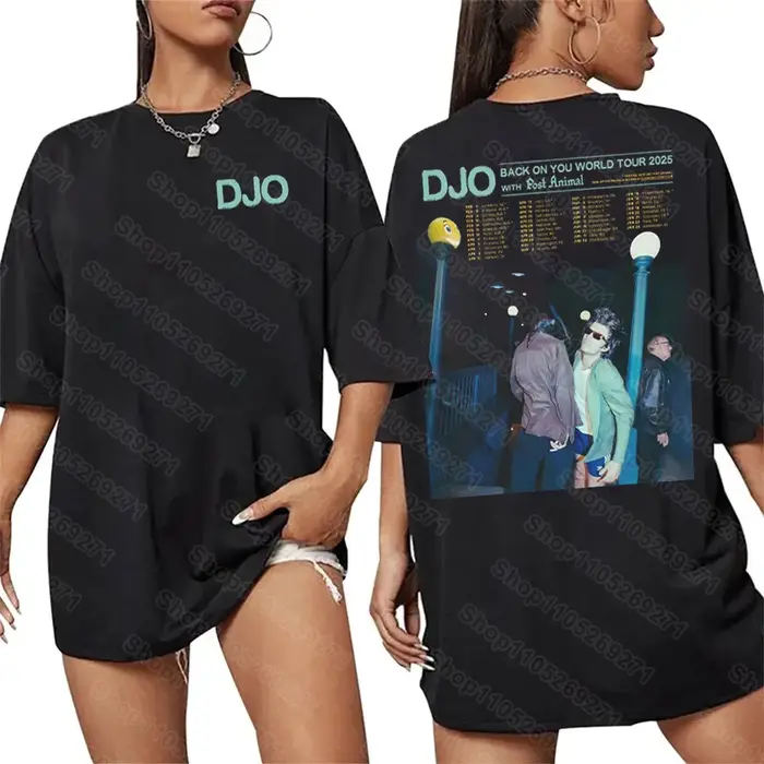 T-shirts Djo Back on You World Tour 2026 Joe Keery Nouveaux