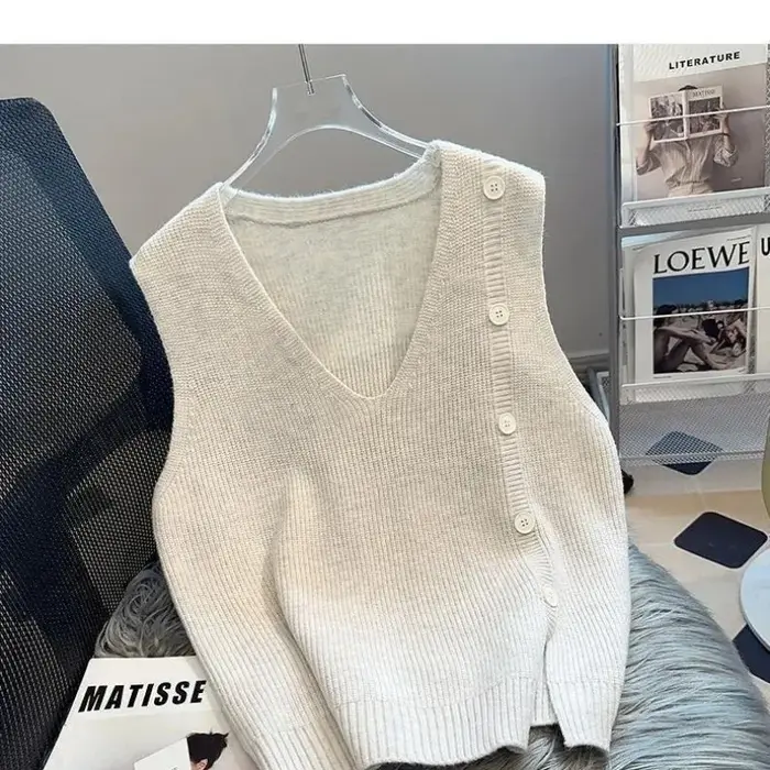 Gilet tricoté pour femmes