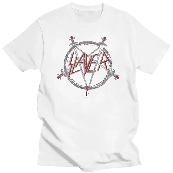 T-Shirt avec Logo Pentagramme Slayer