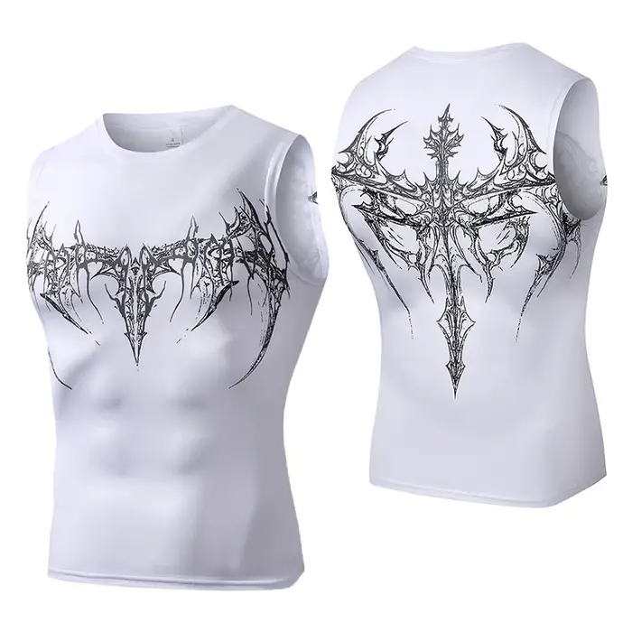 Débardeur Homme Sans Manches Séchage Rapide Fitness Musculation T-shirt Gilet de Basketball Tendance Été Gym