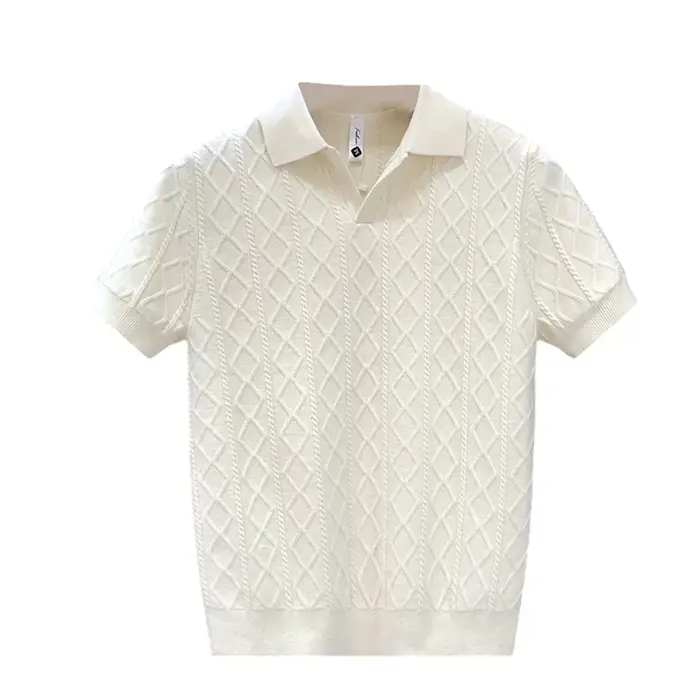 Pull à manches courtes pour homme