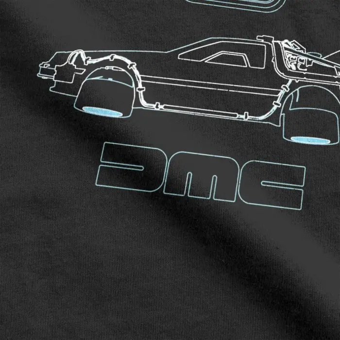 Retour vers le futur T-Shirt pour hommes Delorean et condensateur de Flux