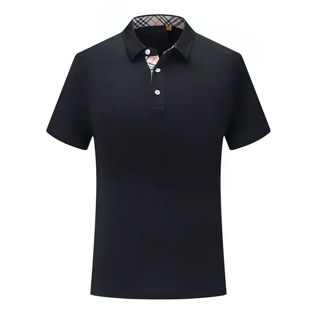Polo à motif LOGO imprimé personnalisé, revers, multi-style, respirant, affaires, loisirs, groupe d'