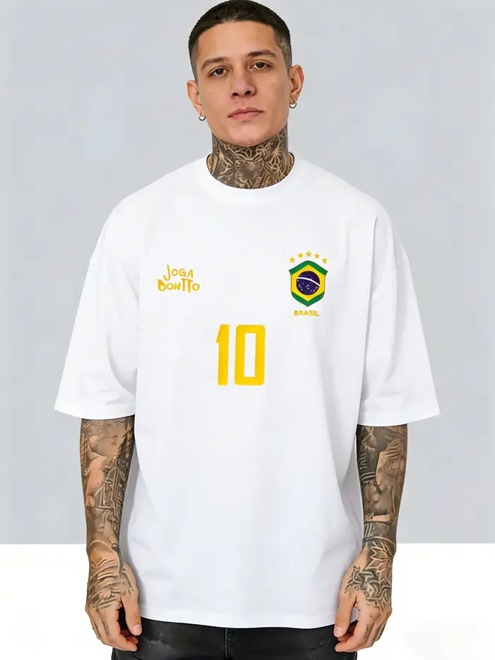 T-shirt pour homme, 100% coton pur