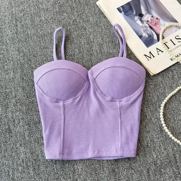 Camisoles fines et solides pour femmes