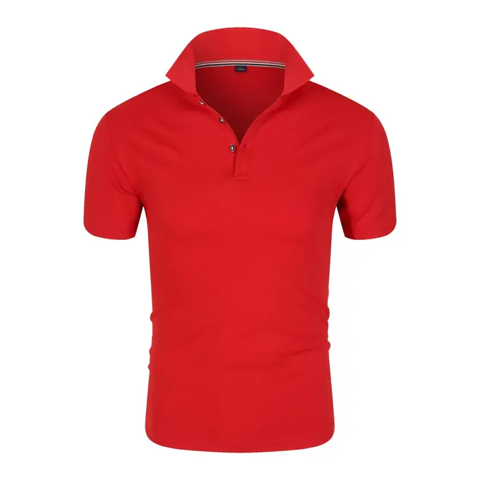 Polo de couleur unie pour hommes