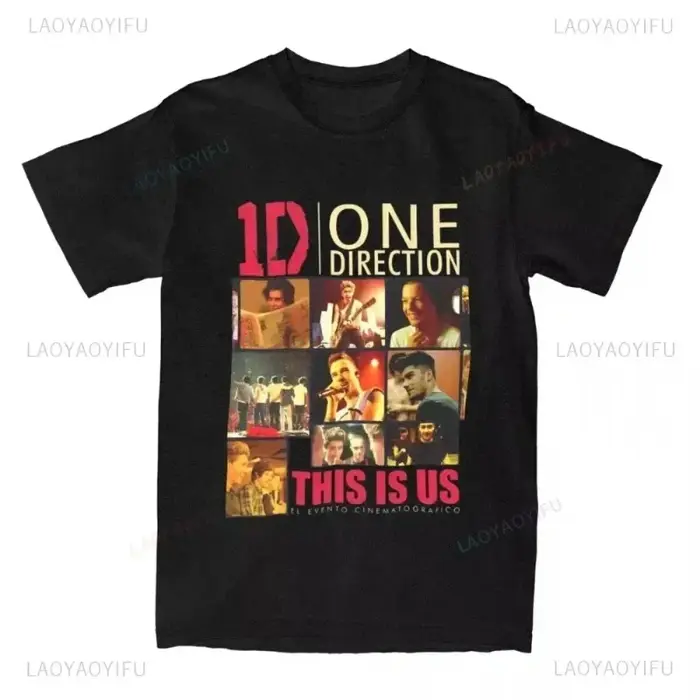 One Directions femmes imprimer T-Shirts rappeur à manches courtes t-shirt Hip Hop Vintage chanteur hauts été coton