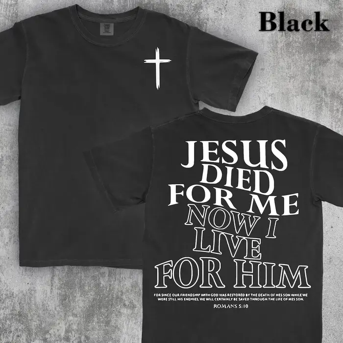 T-shirts chrétiens jésus vous aime T-shirt col rond été coton