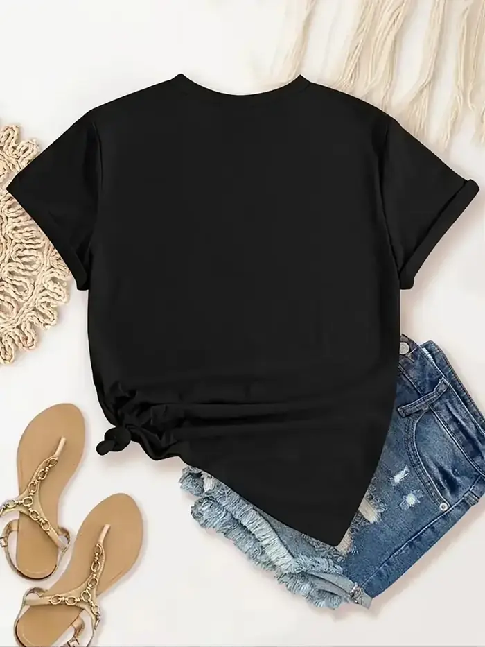 T-shirt de fitness pour femmes avec imprimé graphique