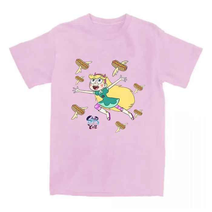 Étoile contre. Les Forces du mal T-shirt drôle dessin animé