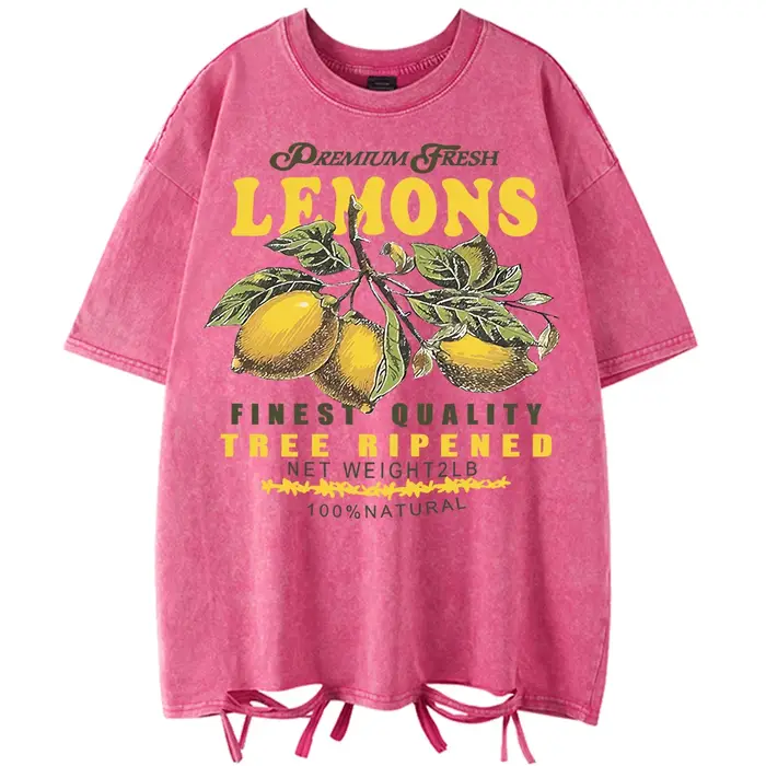 T-Shirts délavés pour femmes