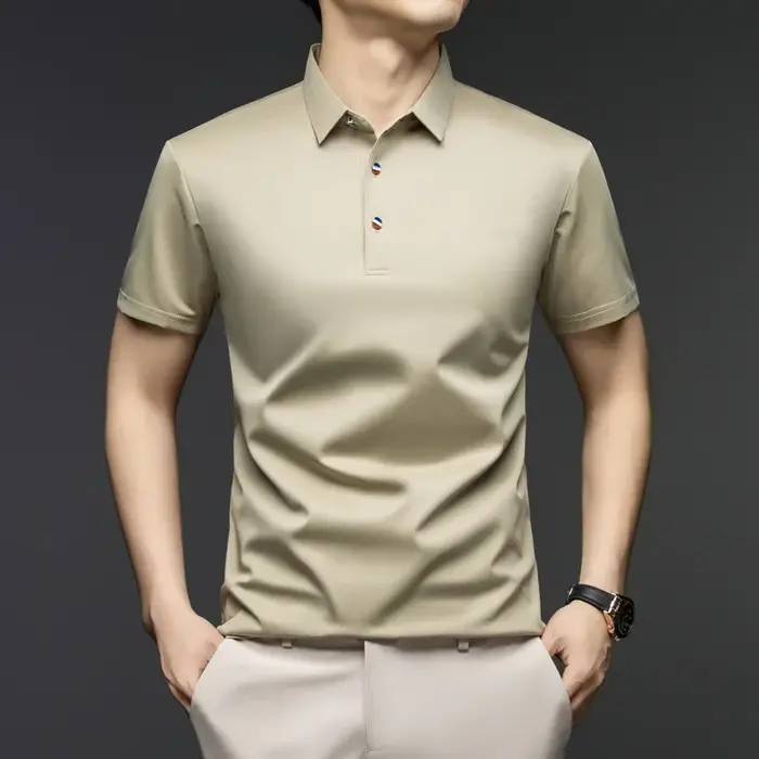T-shirt Homme Manches Courtes Couleur Unie BROWON – Nouvelle Collection Été 2026 – Style Streetwear Décontracté pour le Travail et le Quotidien