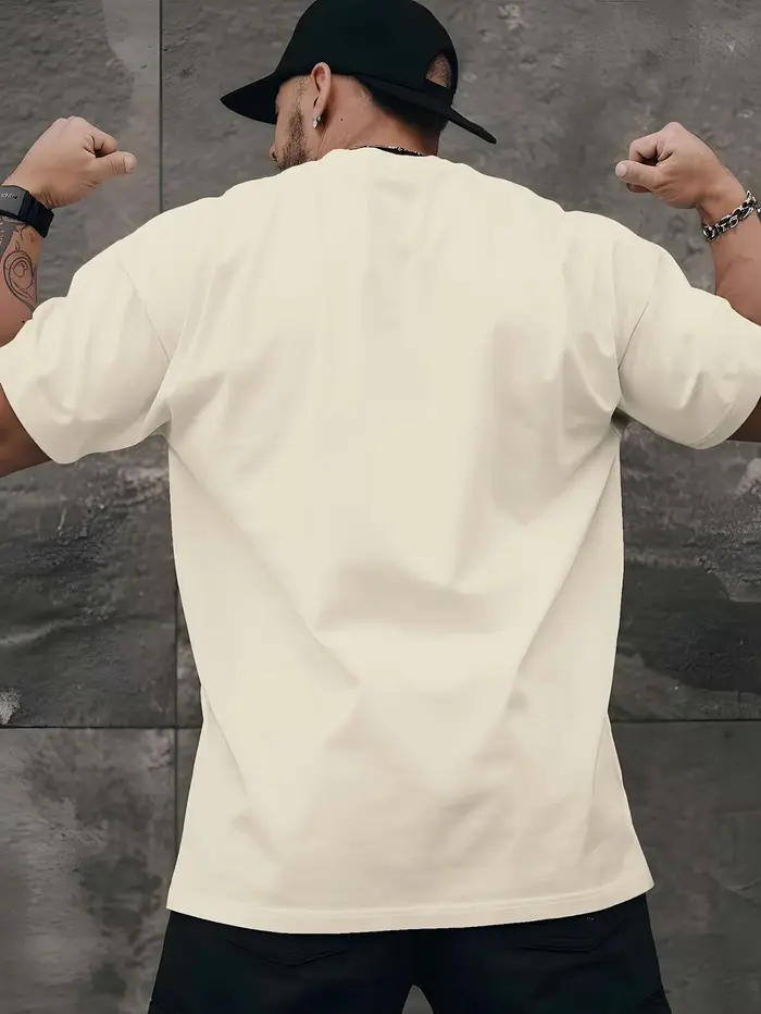T-shirt décontracté en coton pour homme