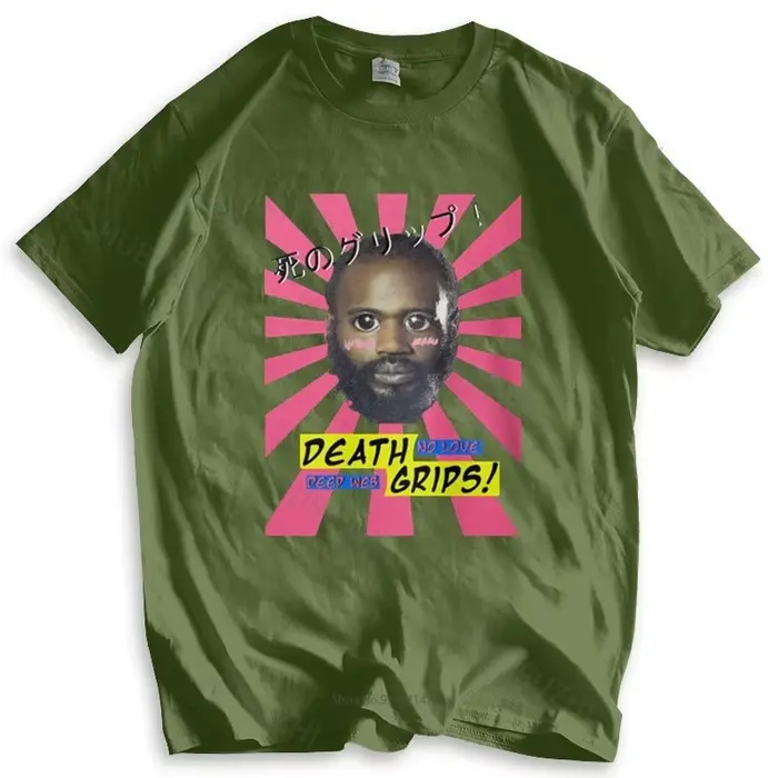 Nouveau t-shirt hauts noirs pour hommes Design t-shirt hommes poignées de mort pas d'amour Desu Web 
