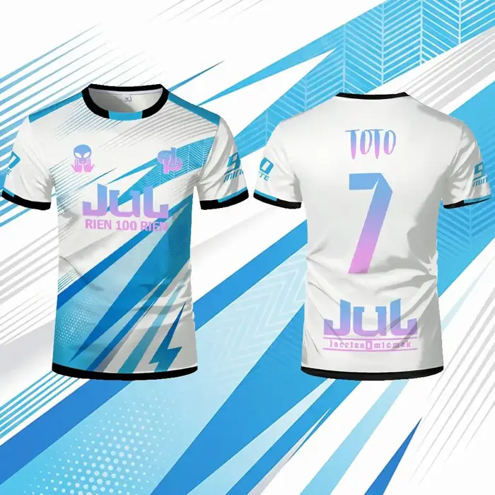 Nouveau T-shirt d'entraînement de football respirant pour l'été 2026 JUL Toto Ninetta Rien 100 Rien,
