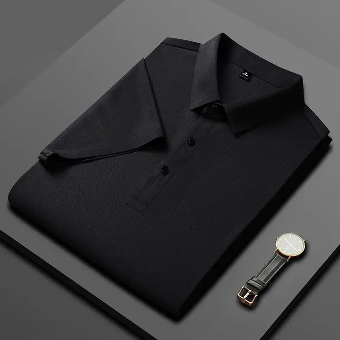 Polo haut de gamme sans coutures pour homme