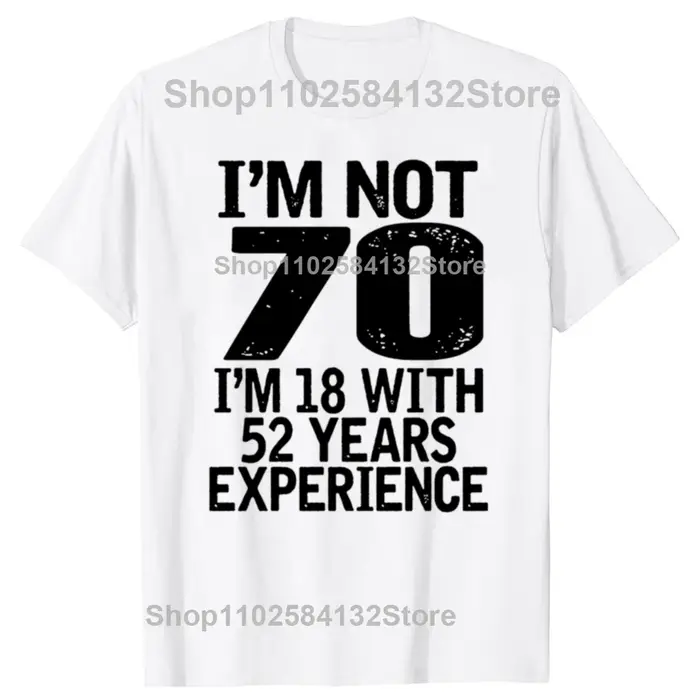 T-shirt d'anniversaire pour homme