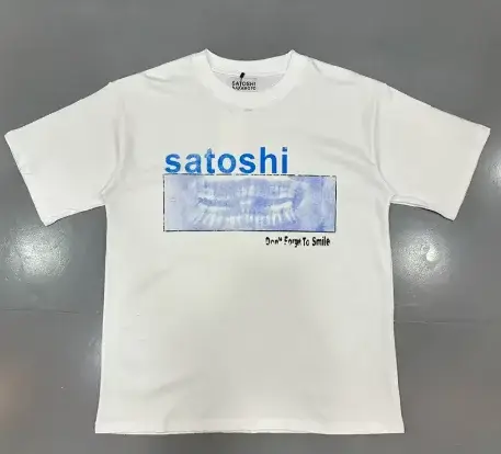 Chemise imprimée tendance pour hommes - T-shirt en pur coton