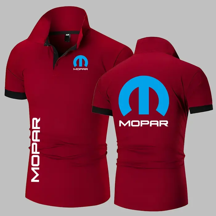 Mopars hommes Polo chemise à manches courtes