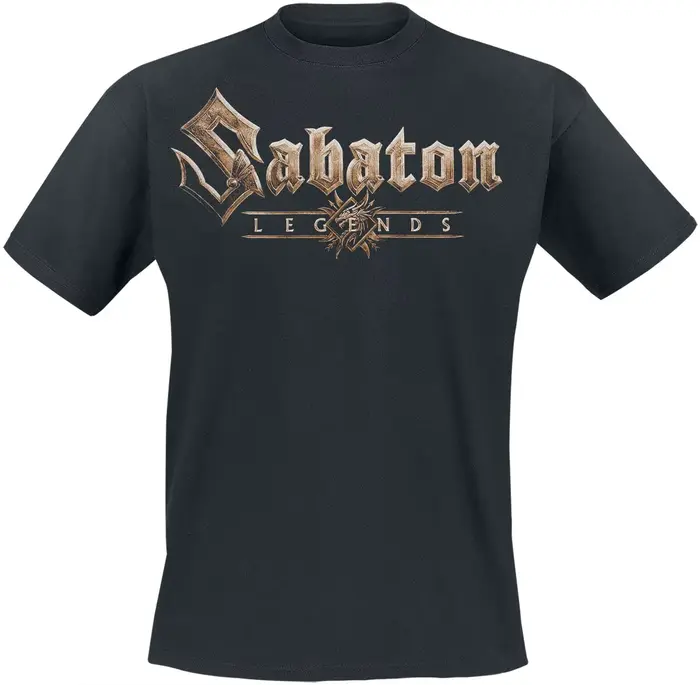 T-shirt unisexe en coton à motif Sabaton