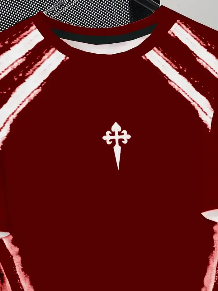 Le nouveau T-shirt pour hommes pour l'été 2025 comprend une mode de rue