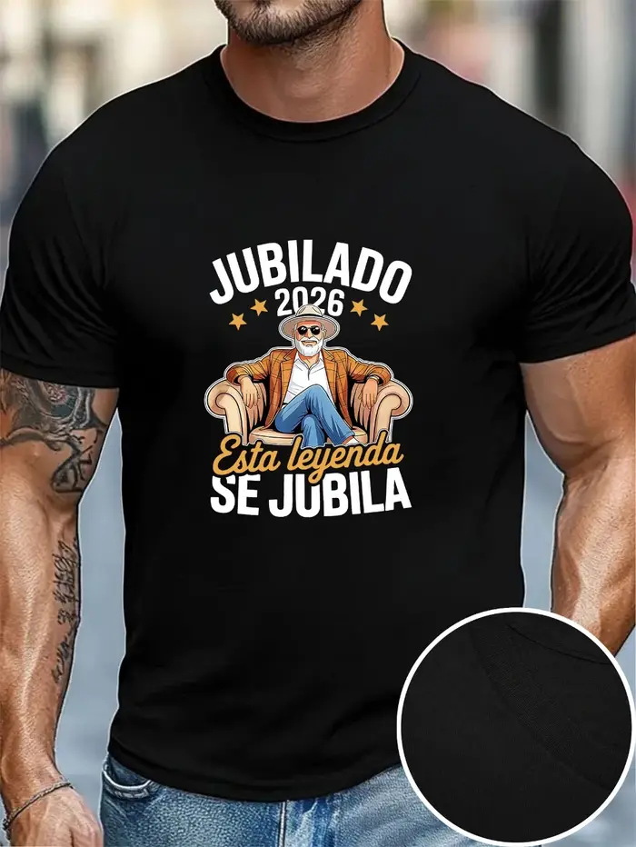 T-shirt commémoratif de la retraite 2026 - 100 % style espagnol