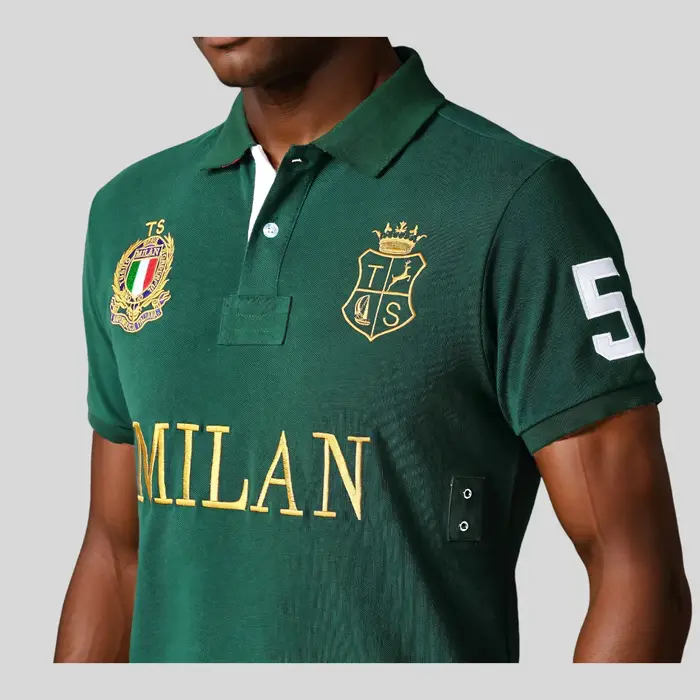 Polo en coton de haute qualité pour hommes