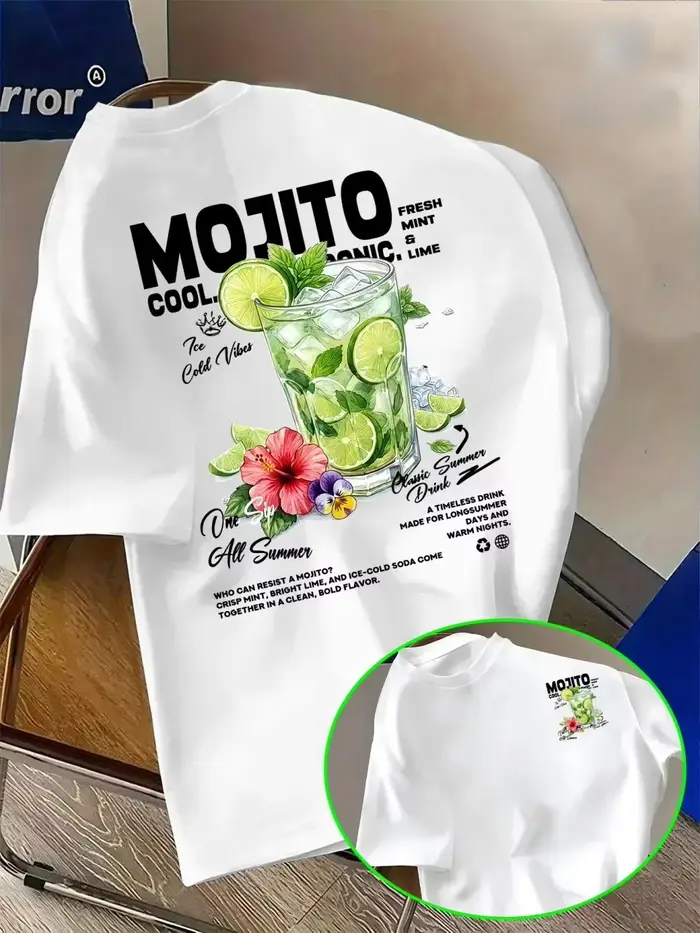 T-shirt pour homme imprimé en 3D