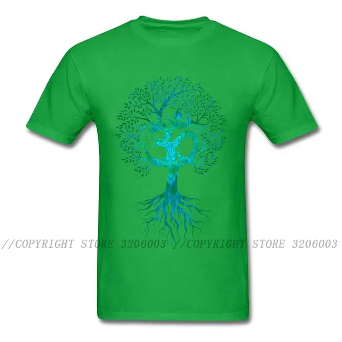 Hommes T-shirt Om arbre de vie