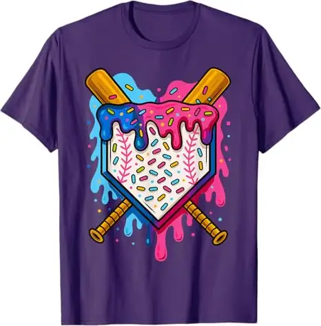 Baseball garçons crème glacée goutte