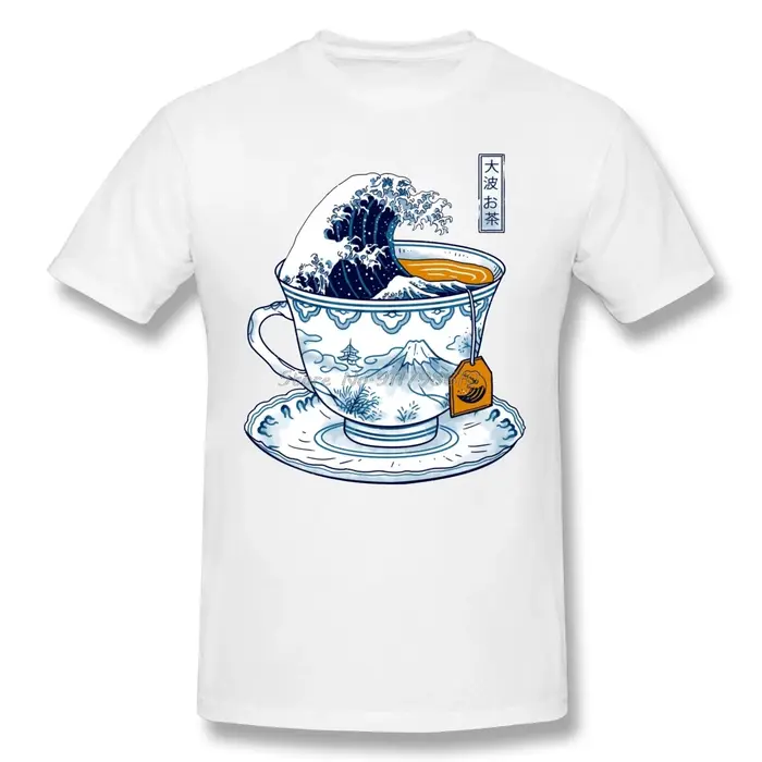 T-shirt à Manches Courtes et Col Rond pour Homme