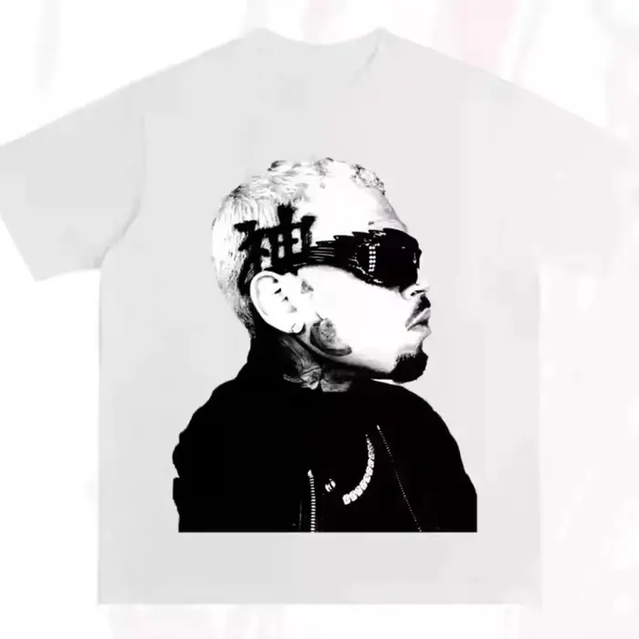 Chris Brown T-Shirts Merch été unisexe à manches courtes T-shirt Streetwear coton HipHop