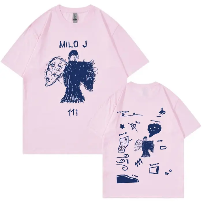 Rappeur Milo J 111 Album Merch T-shirt hommes femmes vêtements Harajuku Hip Hop