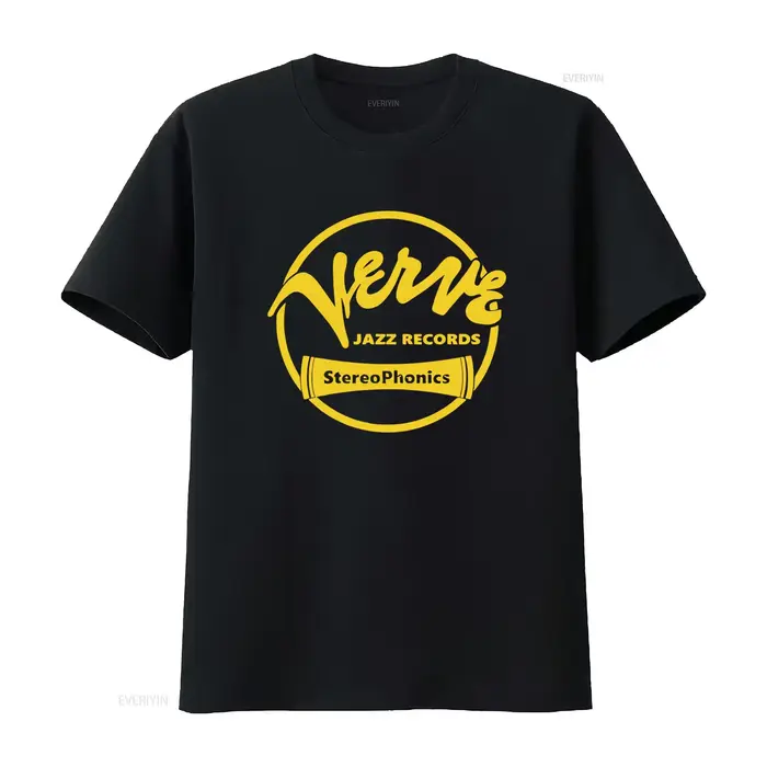 T-shirt Verve Jazz Records pour hommes, Stereophonics, rétro, Funk Samples, Blue Note Impulse Design