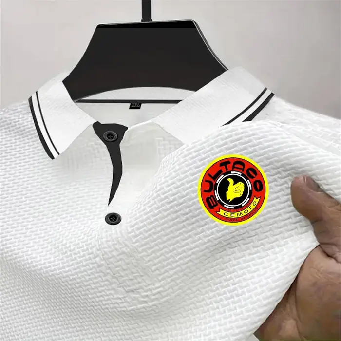 POLO de marque en pur coton pour hommes