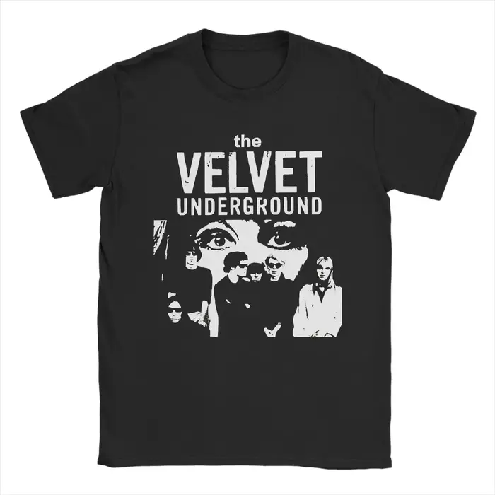 The Velvet Underground Andy Warhol Nico T-Shirt For Men Women Cotton Clothes Priting  Round Neck Sho