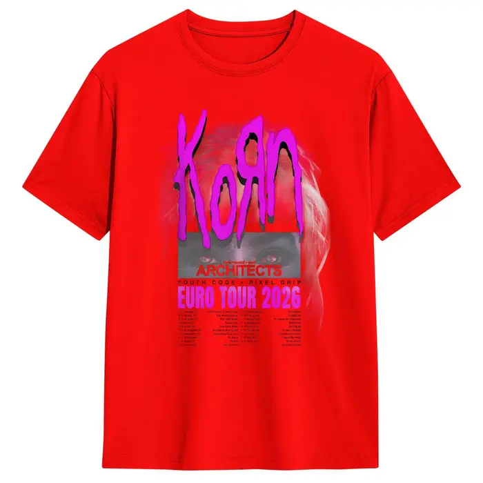 T-shirt Korn Europe et UK Tour 2026