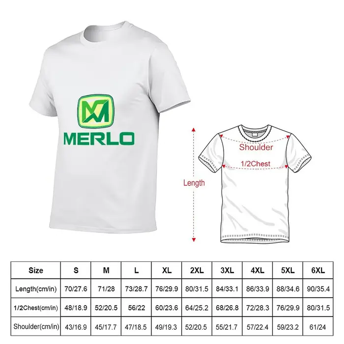 T-shirt avec logo Merlo