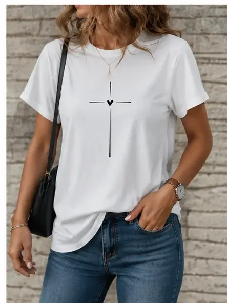 T-shirt de sport décontracté pour femmes