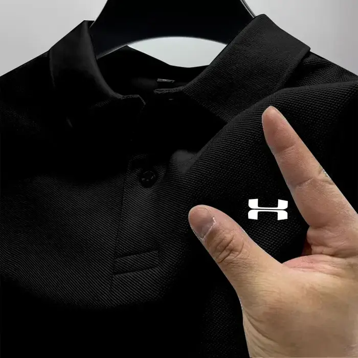 Polo de golf imprimé haut de gamme pour homme