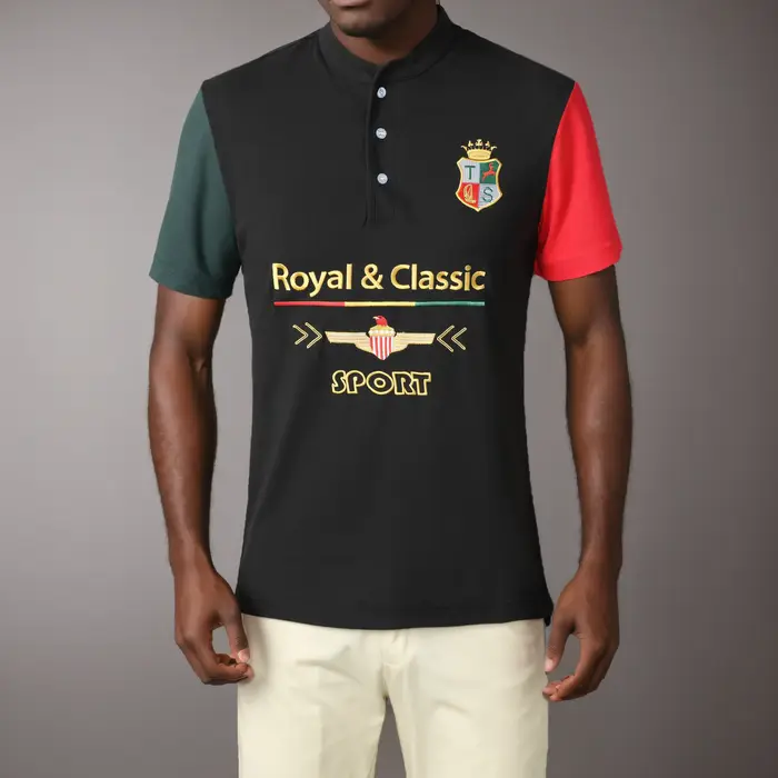 Polo Classique Homme TS en Coton de Haute Qualité – Nouvelle Collection Été 2026 – T-shirt