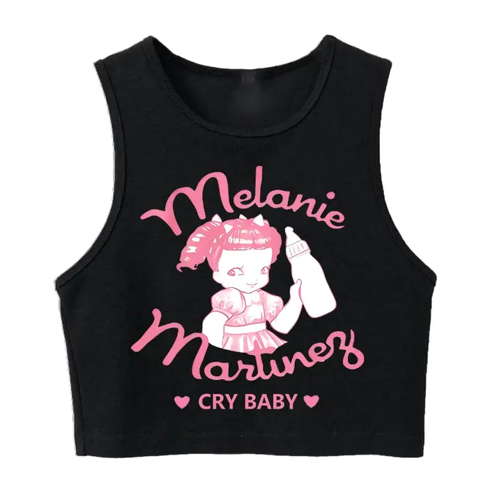 T-shirt court gothique Melanie Martinez pour femme, streetwear, vintage, humoristique, comique