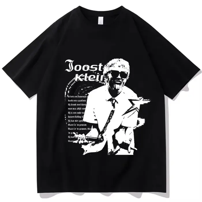 Joost Klein T-Shirt Joost Klein Haute Qualité Coton Taille UE T-Shirt Merch Cadeau pour Fan Unisexe