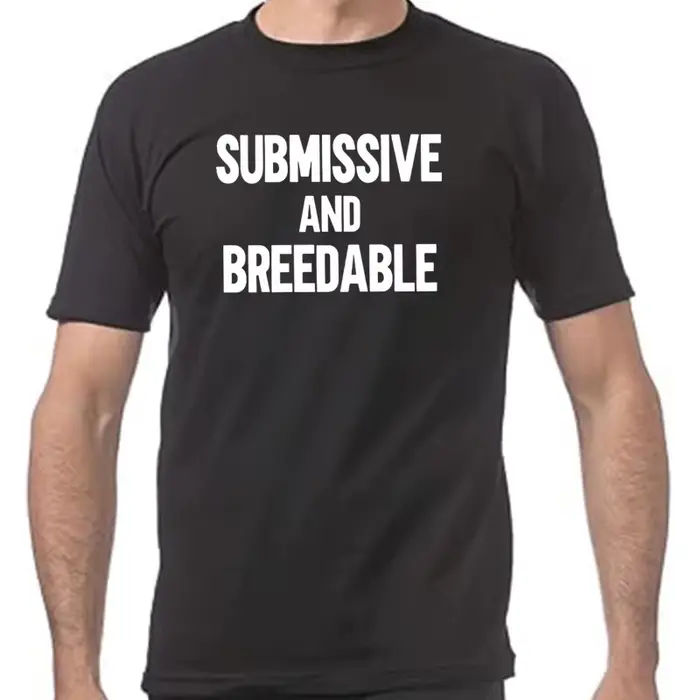 T-shirt soumis et respirant Humor drôle femmes hommes vêtements 100% coton unisexe col rond été t-sh