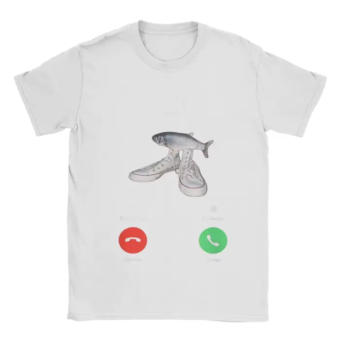 T-shirt Fih Meme Fish Calling avec l'inscription « Fih Is