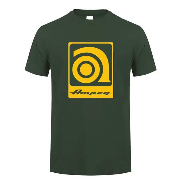 Ampeg musique Logo t-shirt hommes coton été à manches courtes drôle hauts