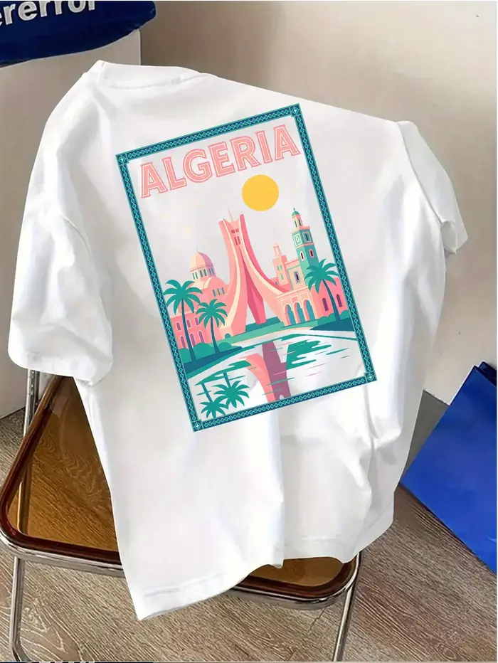 Vêtements de vacances décontractés! T-shirt mode homme
